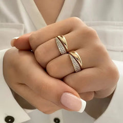 Asymetrical Wrap around Ring