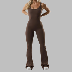 Womens Flared Jumpsuit