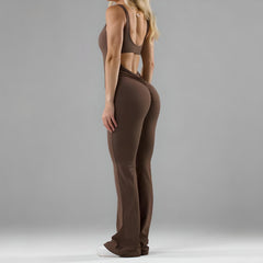 Womens Flared Jumpsuit